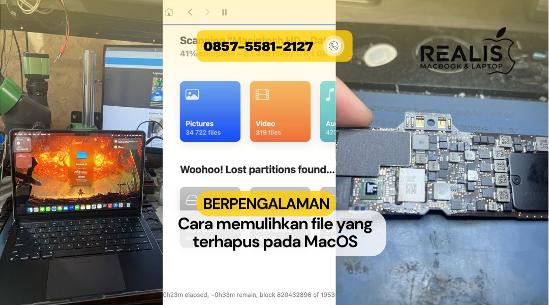 Cara Memulihkan File yang Terhapus pada MacOS