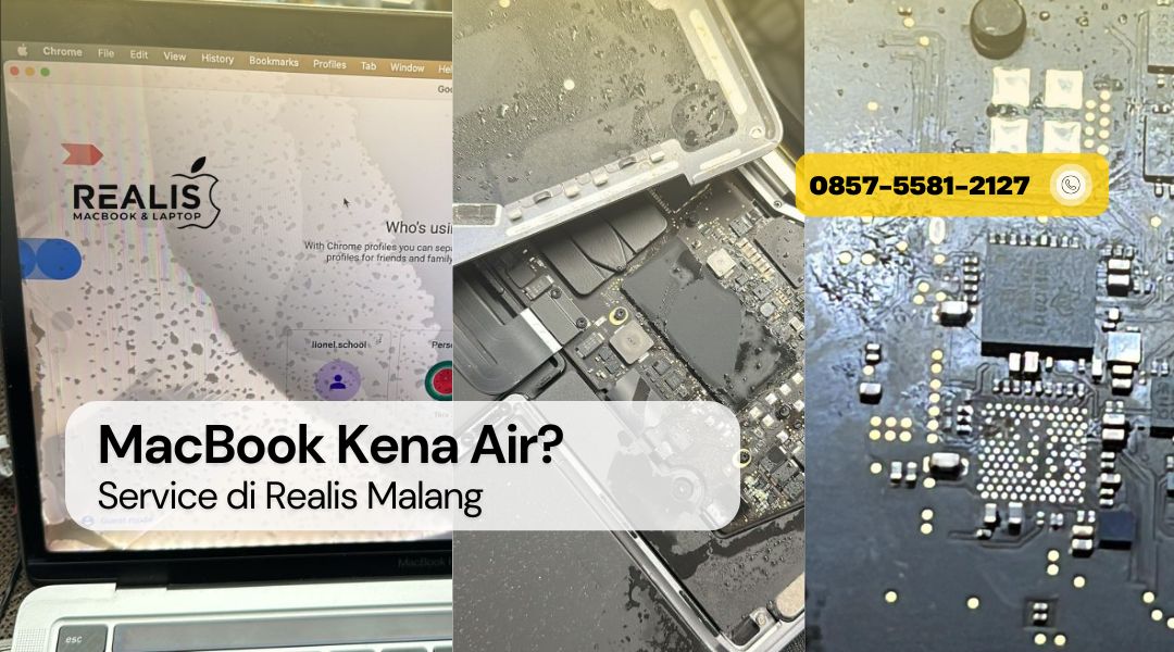 MacBook Kena Air? Service di Realis Malang