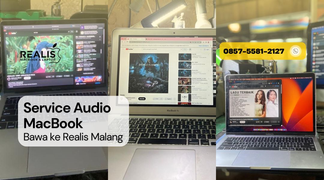 Service Audio MacBook Tidak Keluar Suara