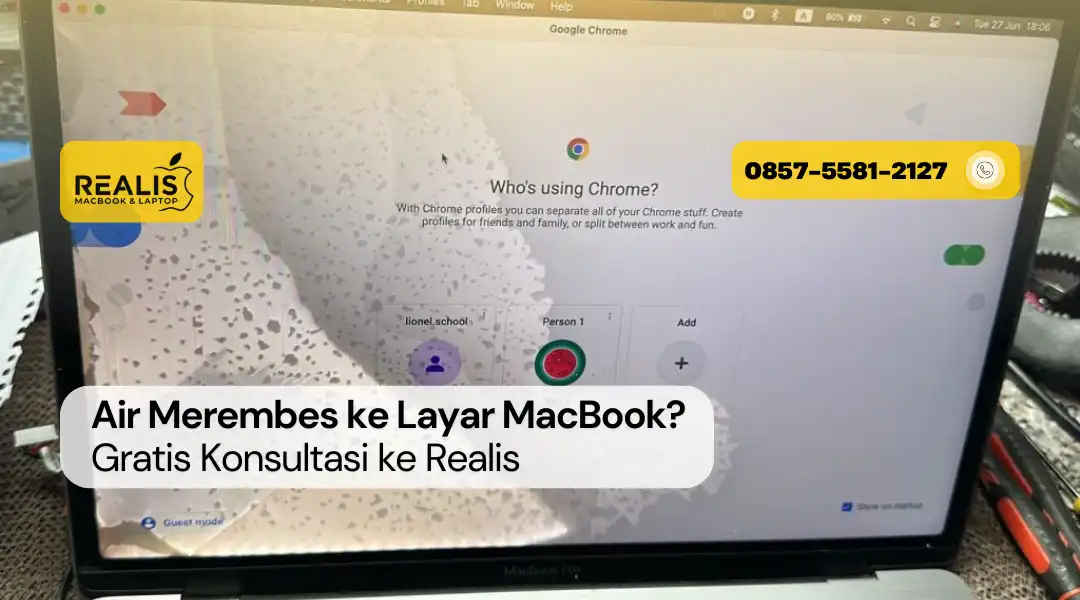 Air Merembes ke Layar MacBook? Ini Cara Servicenya – 0857-5581-2127
