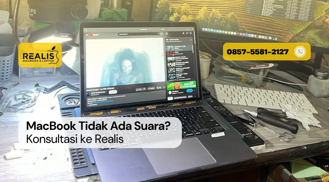 MacBook Tidak Ada Suara? Hubungi Realis – 0857-5581-2127