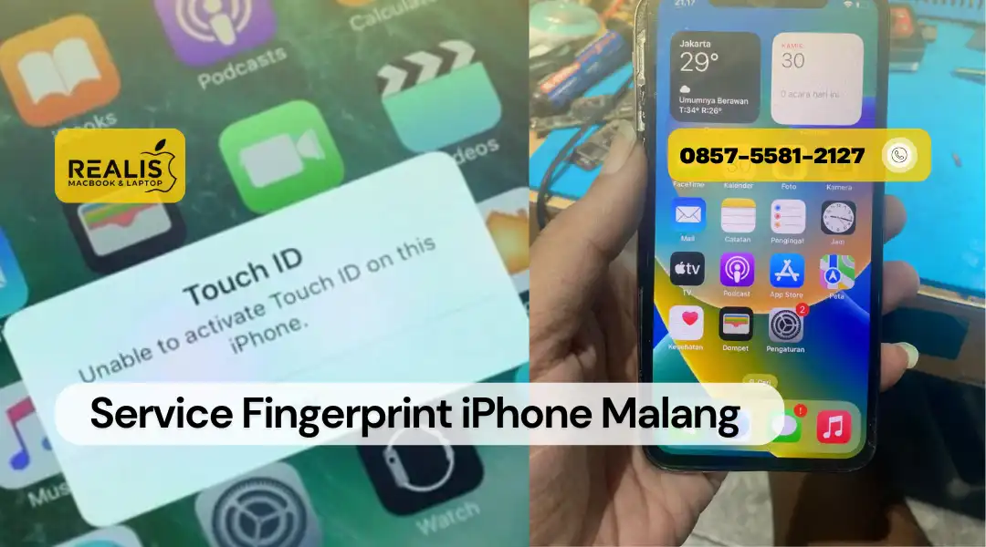 Service Fingerprint iPhone Malang – 0857-5581-2127