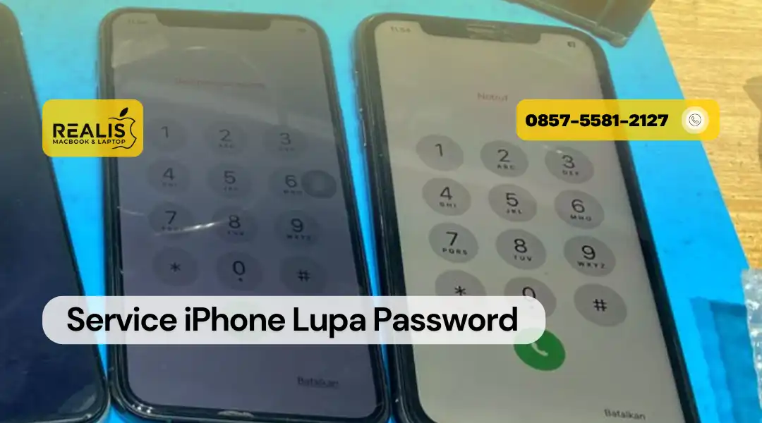 Service iPhone Lupa Password Cepat - 0857-5581-2127