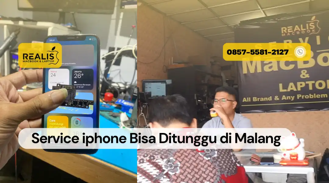 Service iPhone Bisa Ditunggu di Malang – 0857-5581-2127