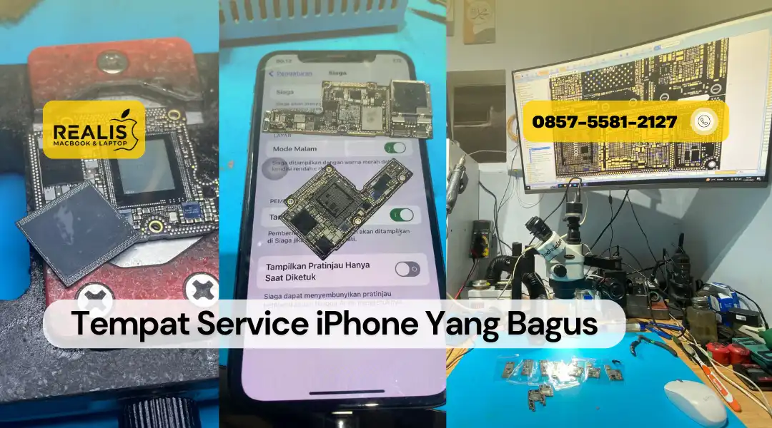 Tempat Service iPhone Yang Bagus - 0857-5581-2127