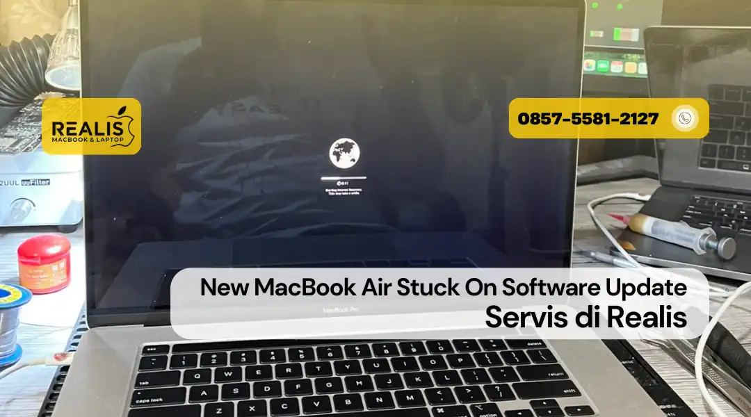 New MacBook Air Stuck On Software Update Service di Realis – 0857-5581-2127