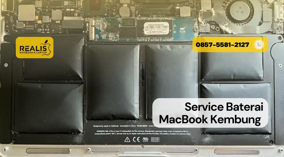 Service Baterai MacBook Kembung Malang Realis
