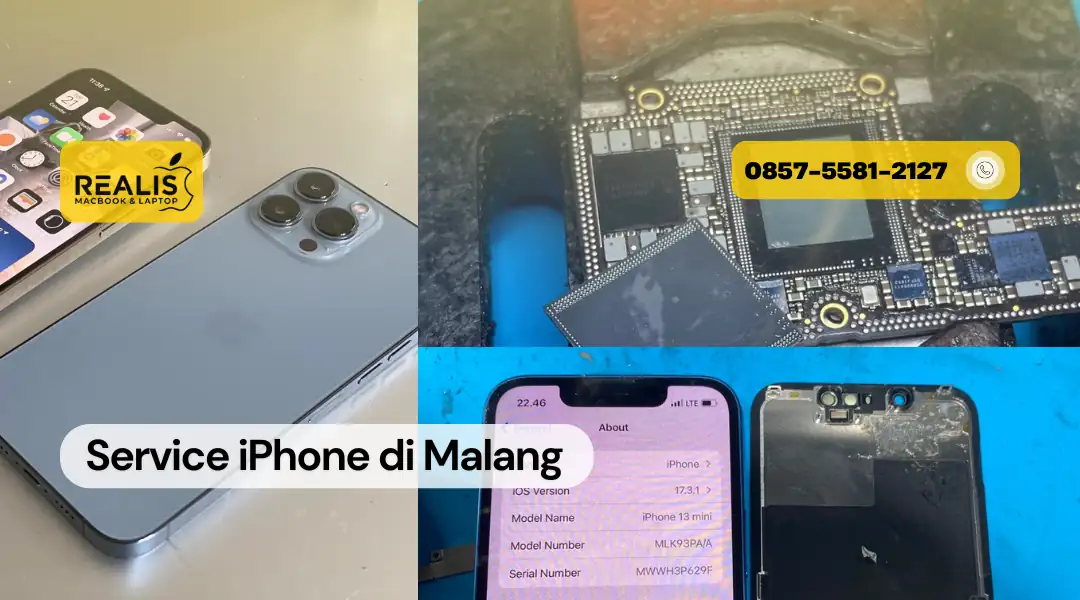 Service iPhone 13 Pro Max Malang di Realis