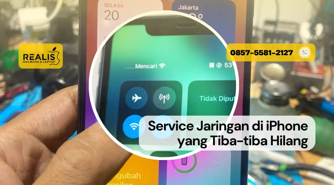Service Jaringan di iPhone yang Tiba-tiba Hilang