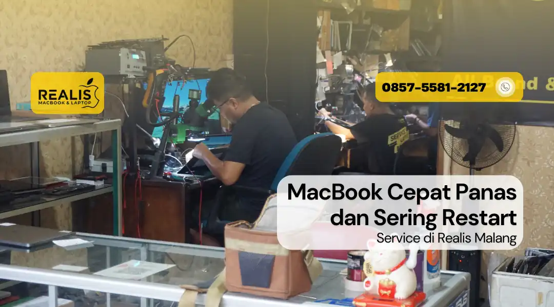 MacBook Cepat Panas dan Sering Restart