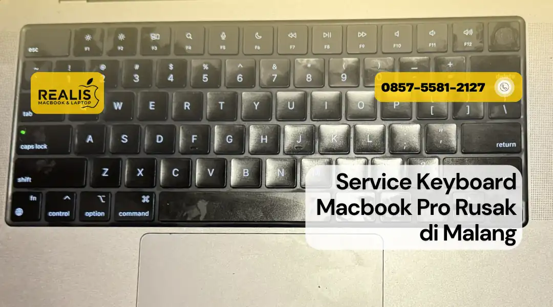 Service Keyboard Macbook Pro Rusak di Malang