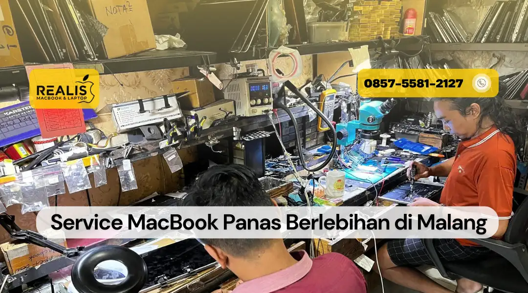 Service MacBook Panas Berlebihan di Malang