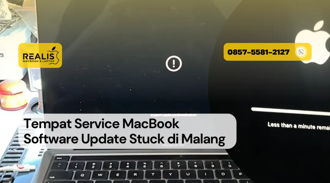 Tempat Service MacBook Software Update Stuck di Malang