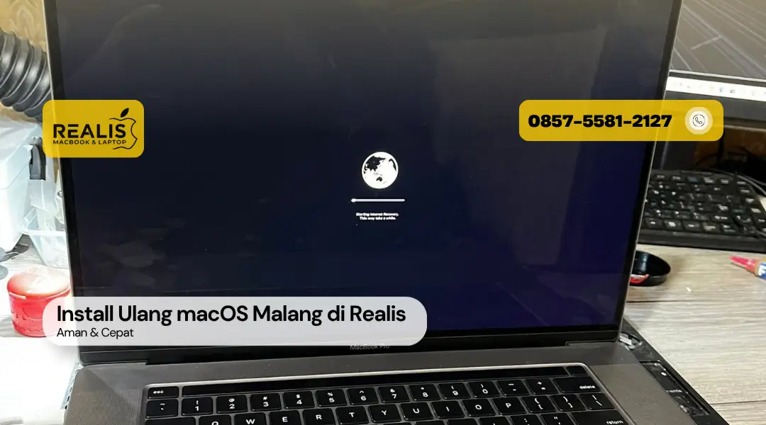 Install Ulang macOS Malang di Realis, Aman & Cepat
