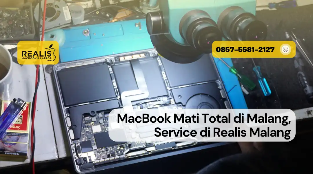 Rekomendasi Service Macbook Mati Total di Malang
