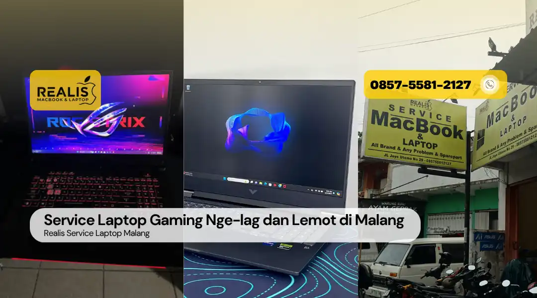 Service Laptop Gaming Nge-lag dan Lemot di Malang